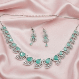 The Crown Jewel" – Sapphire & Emerald Heritage Set