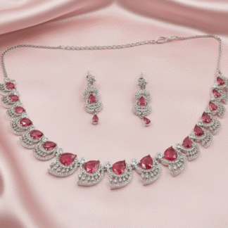 The Diamond Rain" – Majestic 4-Layer Tiered Bridal Set