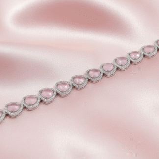 Royal Sapphire Blue Square AD Bracelet