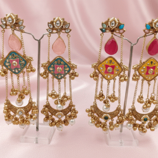 . Silver Look-A-Like Jhumki Series