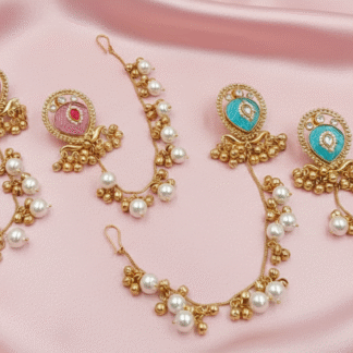 Lotus Tiered Heritage Statement Jhumki