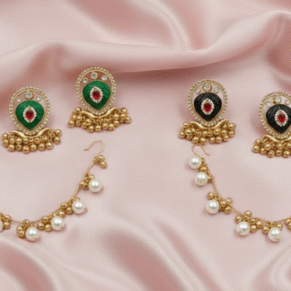 Lotus Tiered Heritage Statement Jhumki
