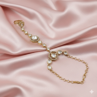 Majestic Ruby Red Pear-Drop Moissanite Hathfull