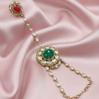 Timeless Radiance Moissanite Hathfull – Clear & Gold