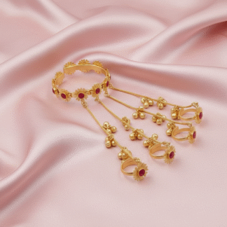 Royal Emerald Heritage Hand Harness