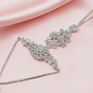 Vintage Shield Moissanite Hathfull – Clear & Gold