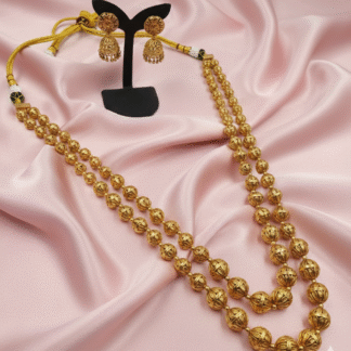 Majestic Cascading V-Shape AD Necklace Set