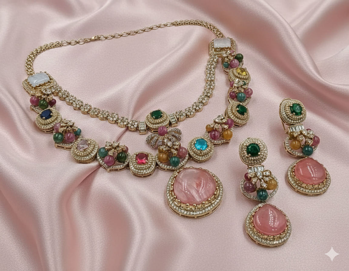 Artisan Hand-Carved & Mixed Gemstone Series