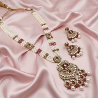 Aavya Mehandi Polish Mint Green Long Haram Set