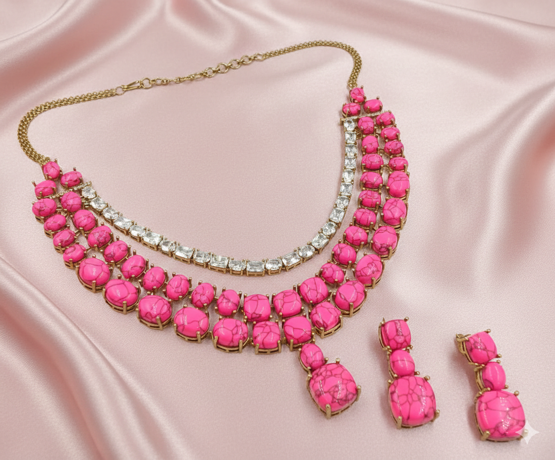 Maharani Antique Kundan Choker Set