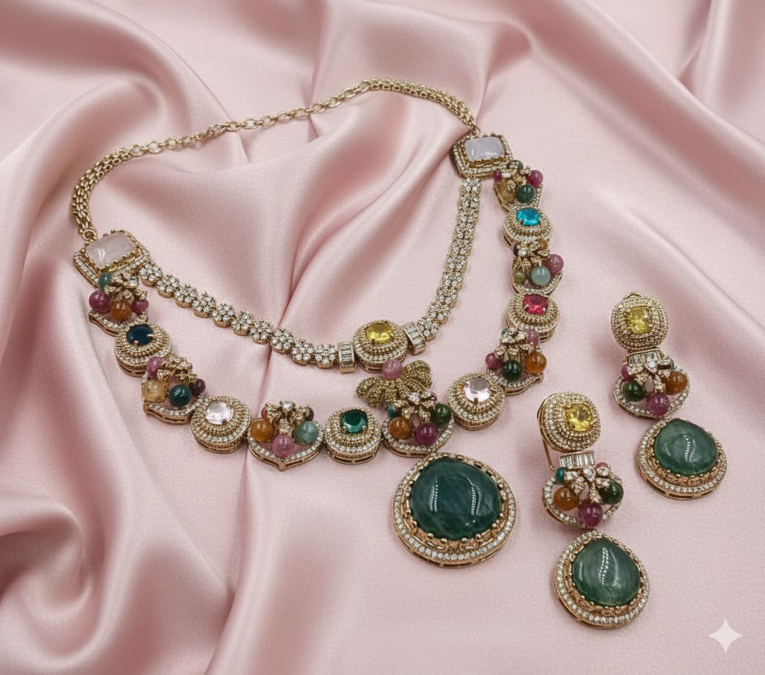 Vibrant Crimson Red marbled stones with dark organic veining on a gold-toned base.