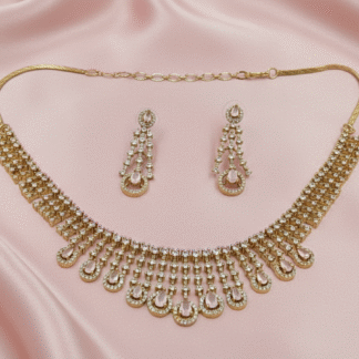 Maharani Emerald & Multi-Strand Pearl Kundan Set