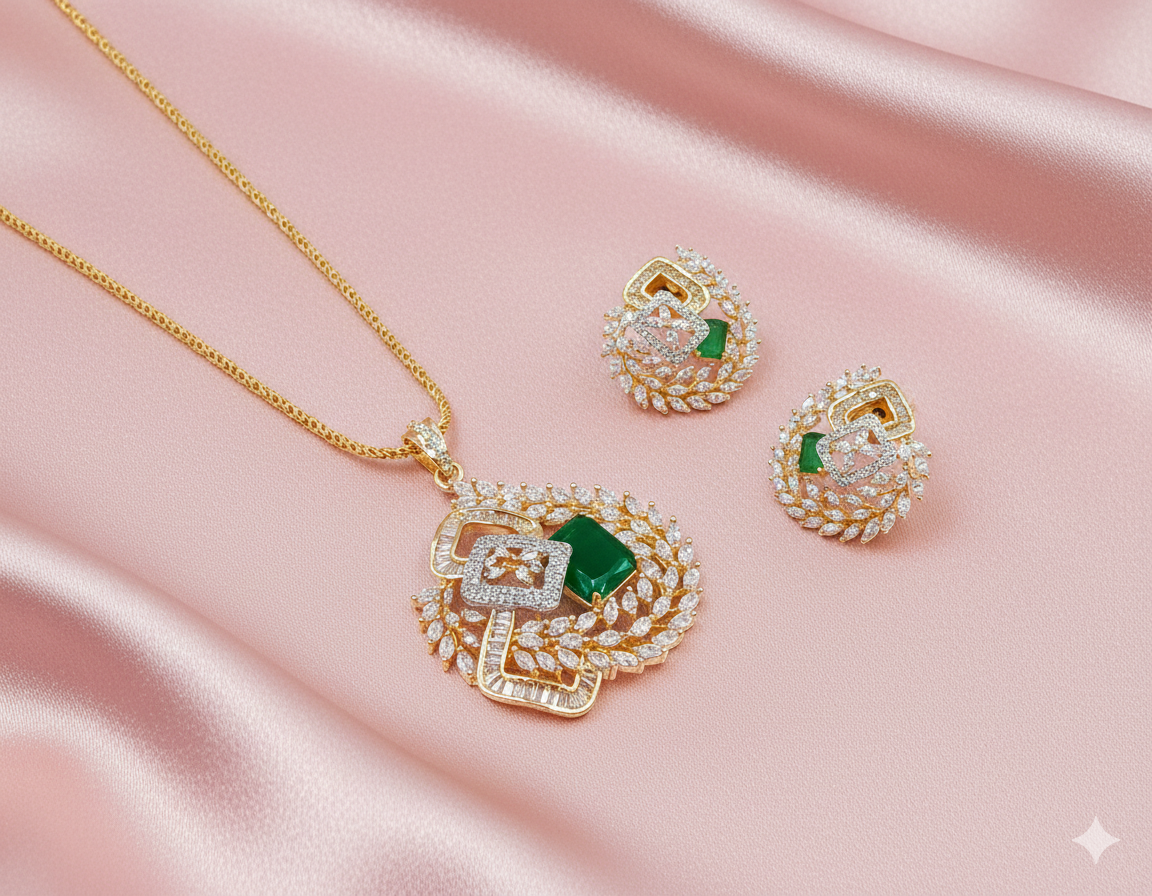 Emerald Aura Jewelry