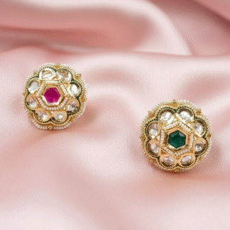 Grand Imperial Medallion Polki Ring