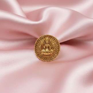 Honey Citrine & Ruby Moissanite Polki Set